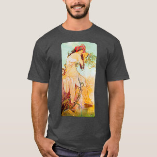 Alphonse Mucha Summer 2 T-Shirt