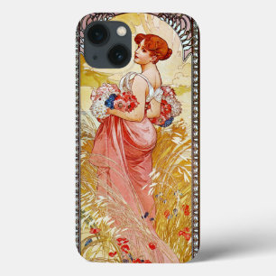 Alphonse Mucha Summer iPhone 13 Case