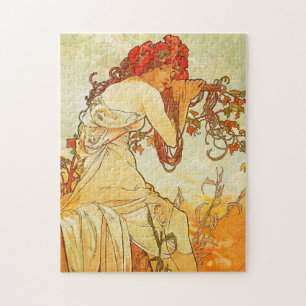 Alphonse Mucha Summer Puzzle
