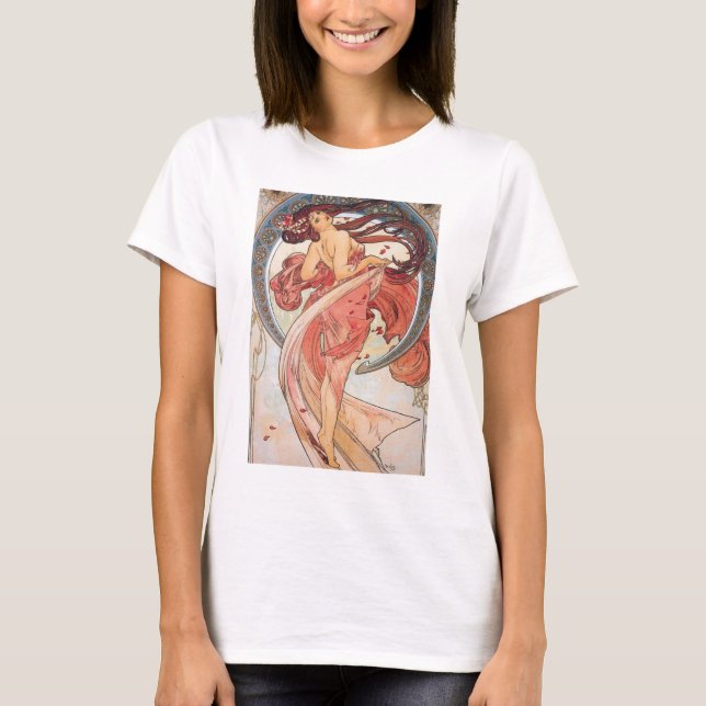 "Alphonse Mucha" T-Shirt (Front)