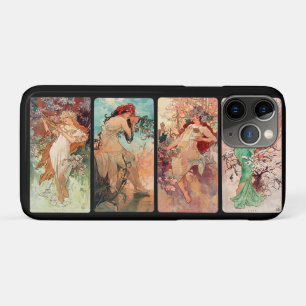 Alphonse Mucha, The Four Seasons (1896) iPhone 11 Pro Case