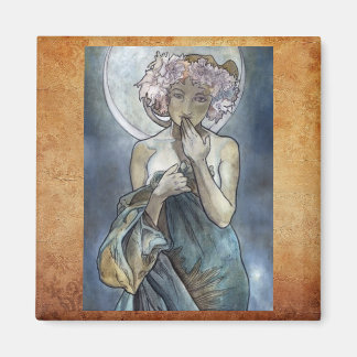 Alphonse Mucha ~ The Moon Magnet