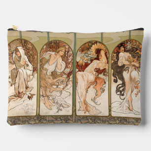 Alphonse Mucha The Seasons 1897 Art Nouveau Accessory Pouch