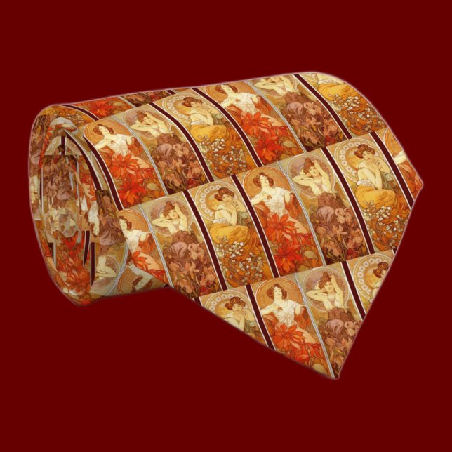 Alphonse Mucha Tie (Creator Uploaded)