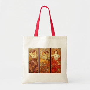 Alphonse Mucha Tote Bag
