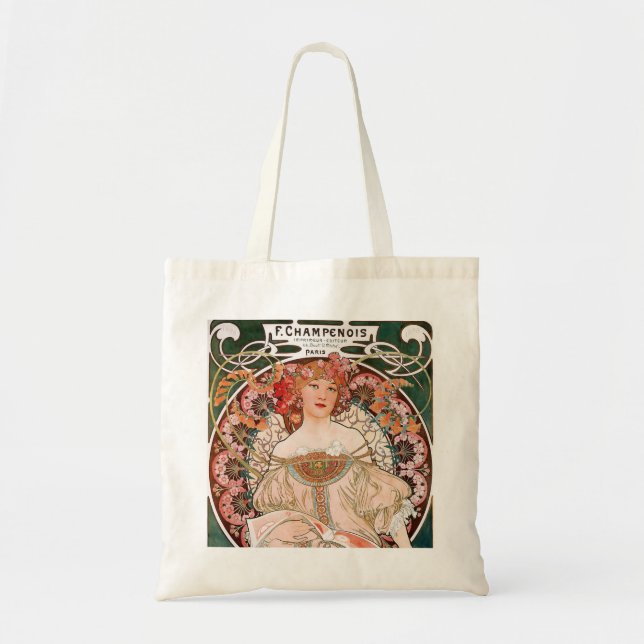 Alphonse Mucha Tote Bag (Front)