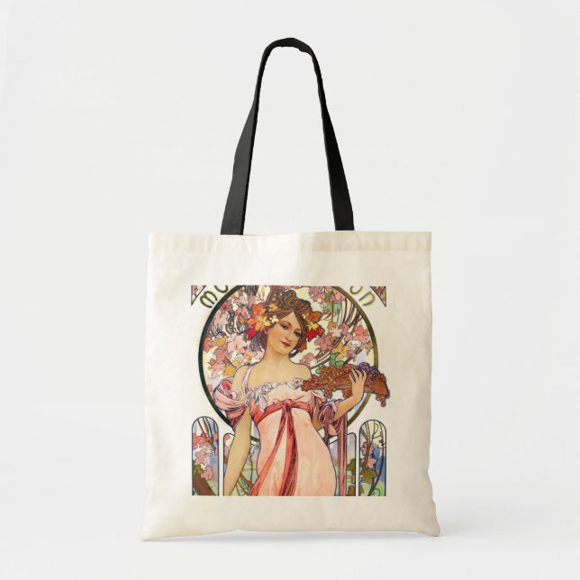 Alphonse Mucha Tote Bag (Front)