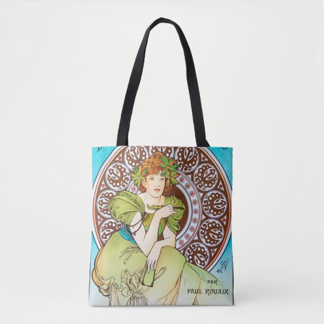 Alphonse Mucha Tote Bag (Front)