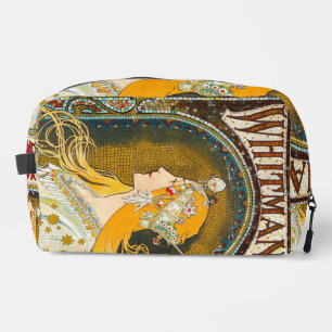 Alphonse Mucha Vintage Whitman's Ad Dopp Kit