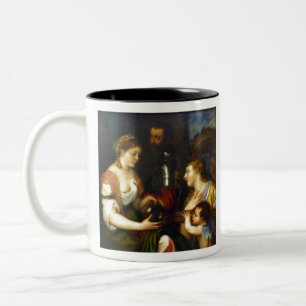 Alphonse of Alvalos, Marquis del Vasto - Titian Two-Tone Coffee Mug