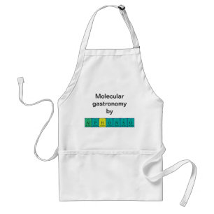 Alphonso periodic table name apron