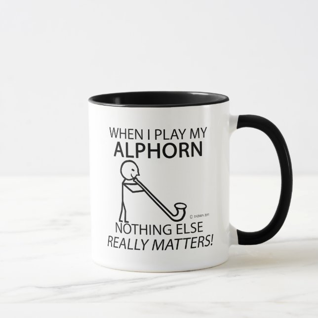 Alphorn Nothing Else Matters Mug (Right)