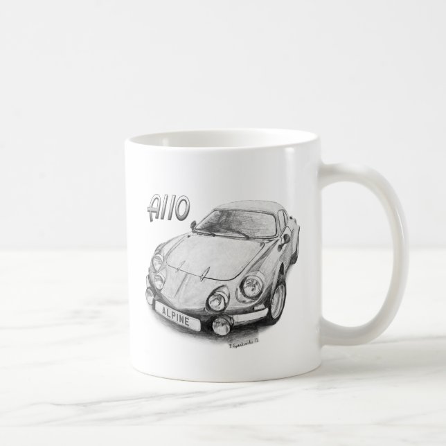 Alpine A110 Coffee Mug (Right)