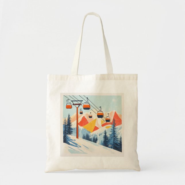 Alpine Adventure Tote Bag (Front)