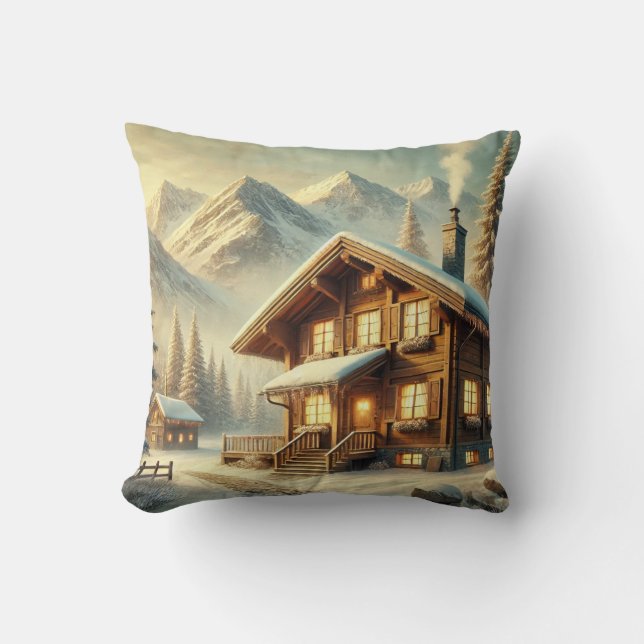 Alpine Charm Cushion (Front)