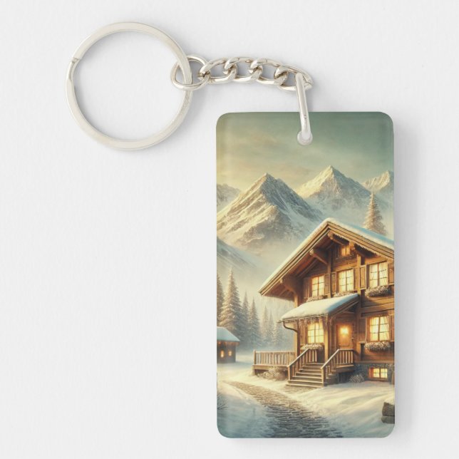 Alpine Charm Key Ring (Front)