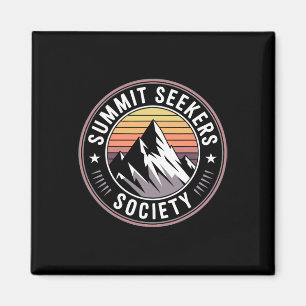 Alpine Climbing Peak Bygger Mountaineer  Magnet