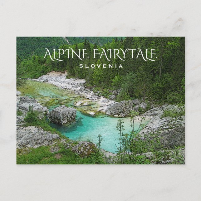 Alpine Fairytale Postcard (Front)