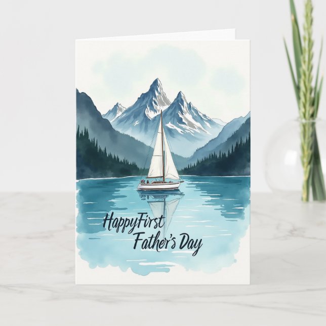 Alpine First Fathers Day Card (Front)