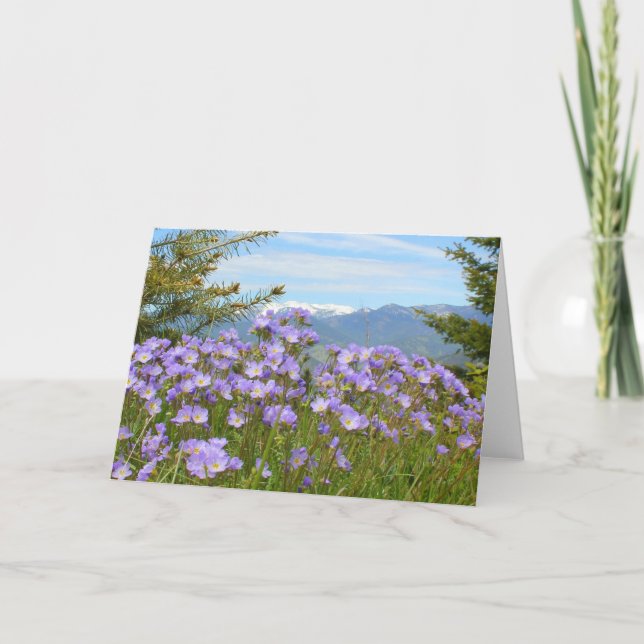 Alpine Forget-me-not Card (Front)