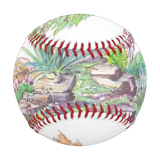 Alpine Garden Landscaping Baseball (Front)