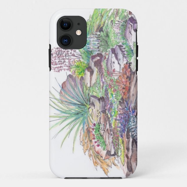 Alpine Garden Landscaping Case-Mate iPhone Case (Back)
