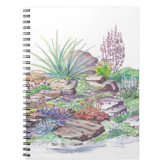 Alpine Garden Landscaping Notebook (Front)