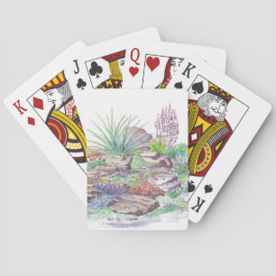 Alpine Garden Landscaping Playing Cards