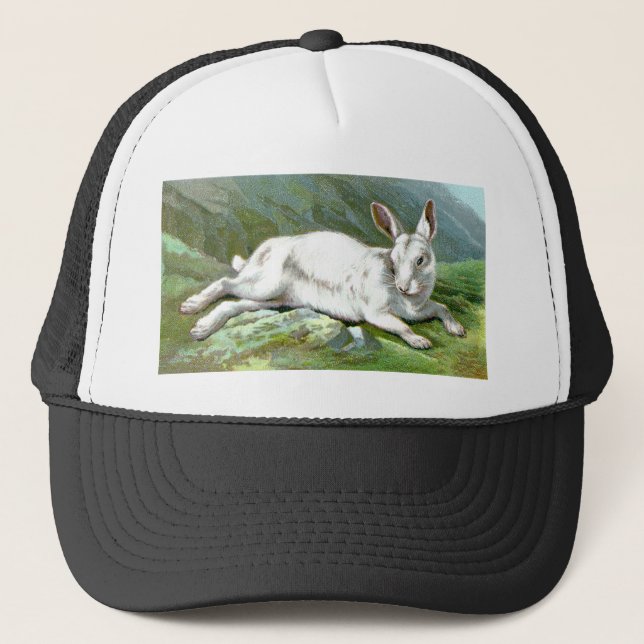 Alpine Hare Trucker Hat (Front)
