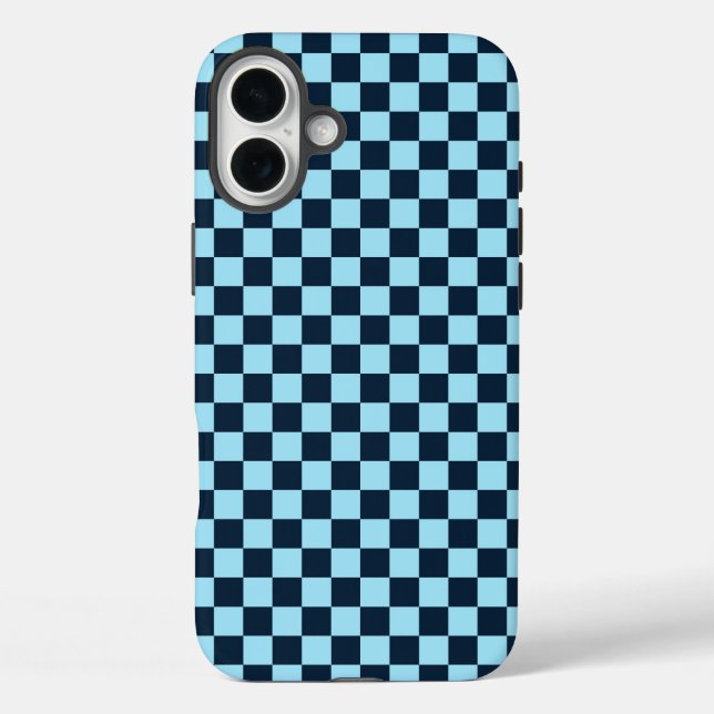 Alpine ice checkerboard pattern Case-Mate iPhone case (Back)