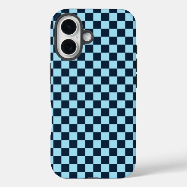 Alpine ice checkerboard pattern Case-Mate iPhone case (Back)