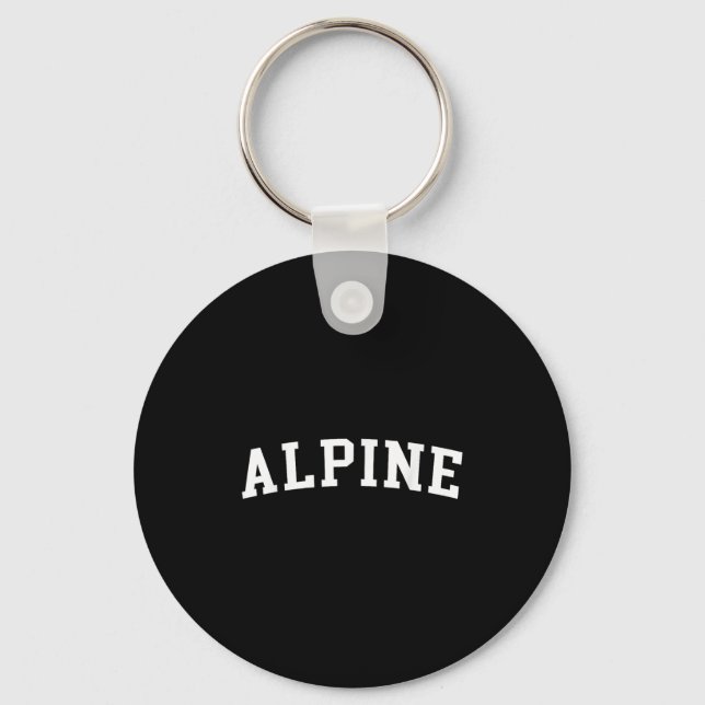 Alpine  key ring (Front)