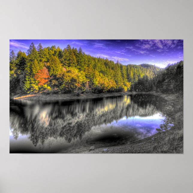 Alpine Lake Poster (Front)