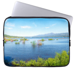 Alpine Lake Serenity Panorama Laptop Sleeve
