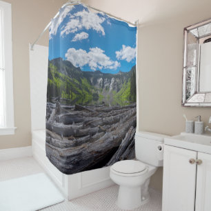 Alpine Lake Shower Curtain