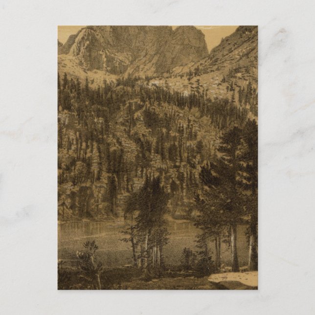 Alpine Lake, Sierra Nevada Postcard (Front)
