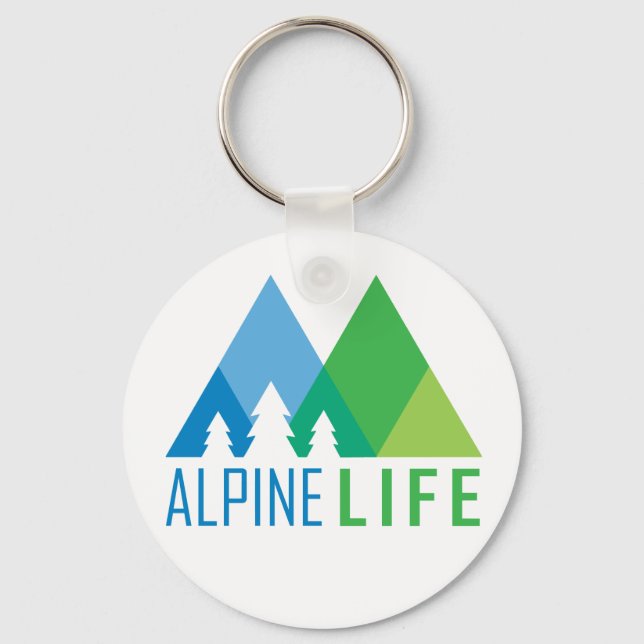Alpine Life Key Ring (Front)
