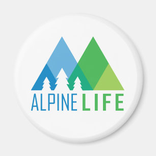 Alpine Life Magnet