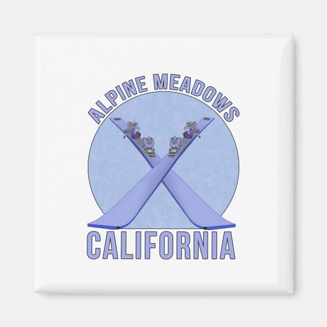 Alpine Meadows, California Magnet (Front)