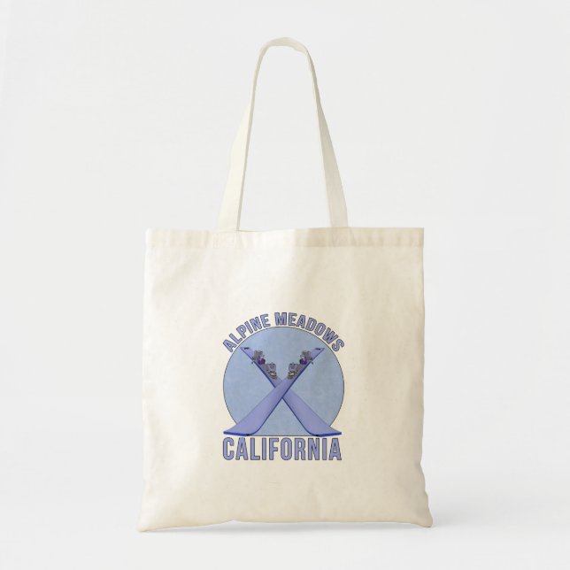 Alpine Meadows, California Tote Bag (Front)
