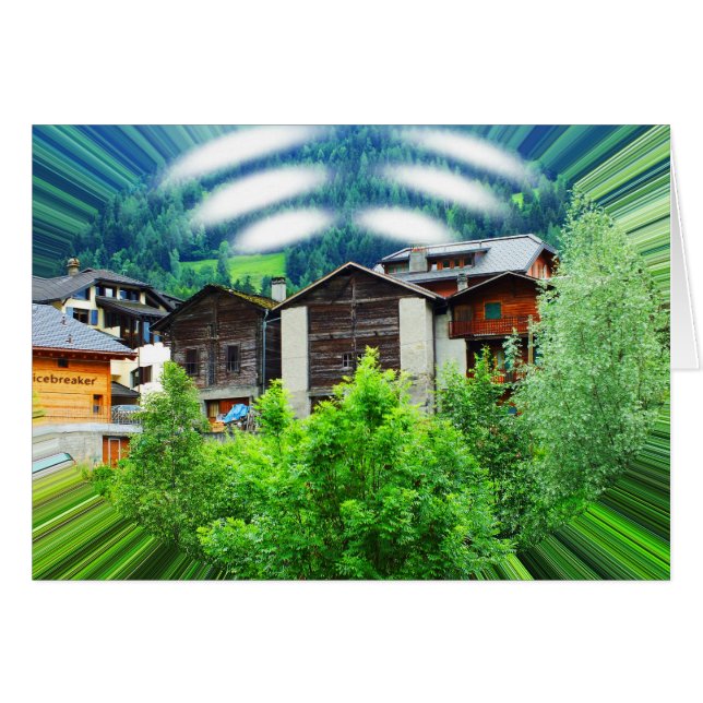 Alpine moment art card (Front Horizontal)