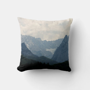 Alpine Mountains Nature Photo Country Cushion