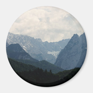 Alpine Mountains Nature Photo Country Magnet
