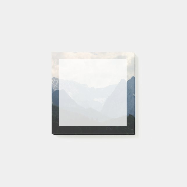 Alpine Mountains Nature Photo Country Post-it Notes (Front)