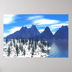Alpine poster Print