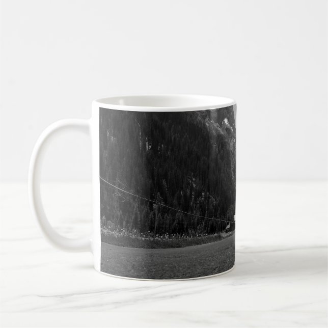 Alpine road coffee mug (Left)