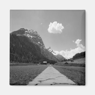 Alpine road magnet