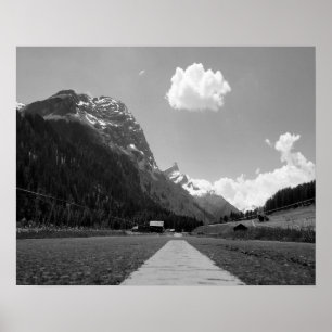 Alpine road poster