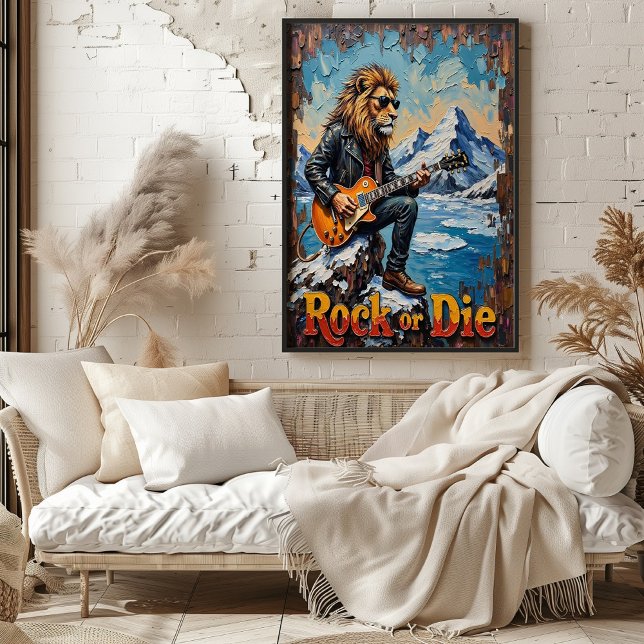 Alpine Shred: Lion's Mountain Roar Poster (Creator Uploaded)