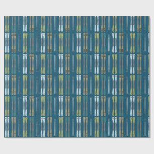Alpine Ski Gift Wrap 